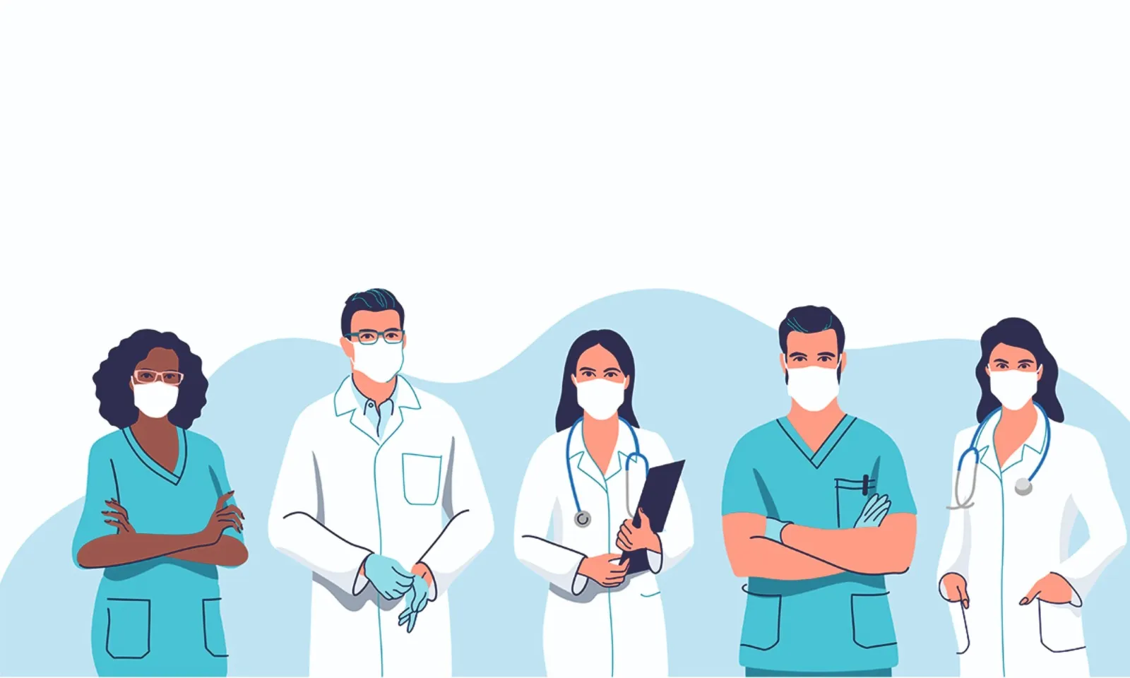 Paramedical healthcare team